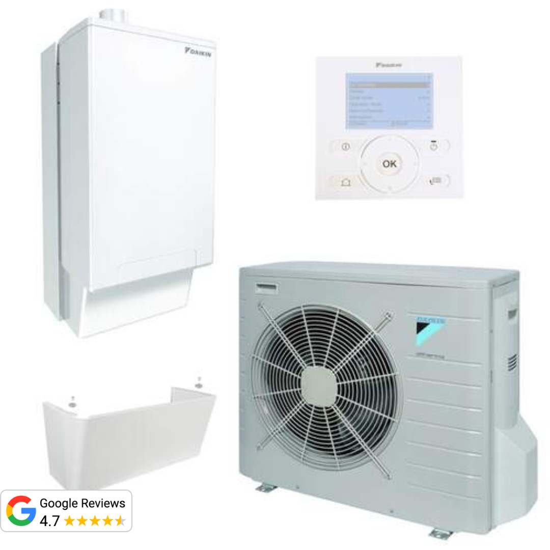 Daikin Altherma R Hybride Warmtepomp Set 5 kW met Intergas CW5-ketel - €1.925 subsidie