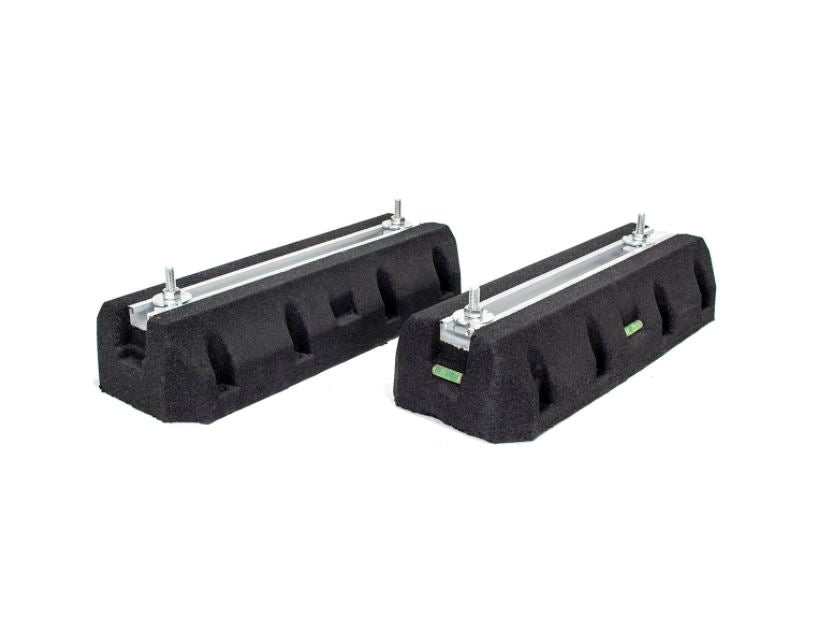 Rubberen montage balk set (incl. boutenset)